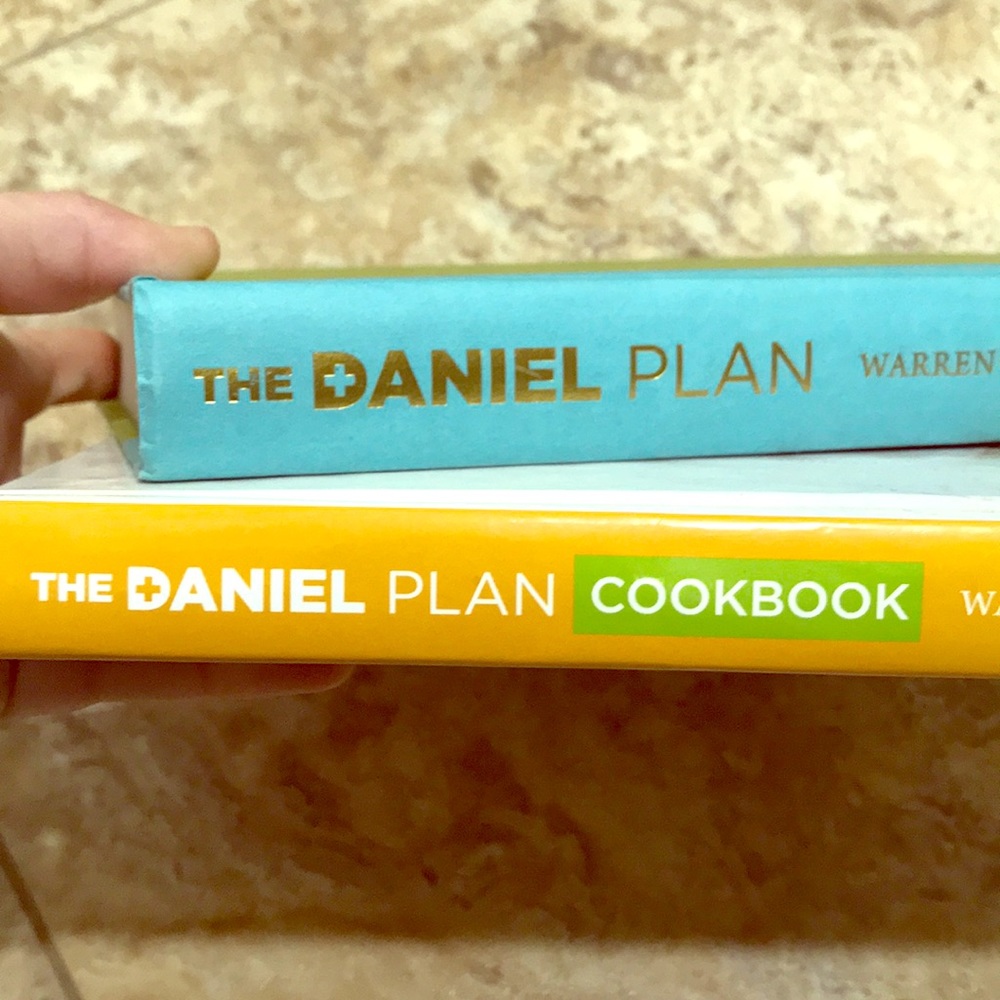Daniel Plan book and cookbook SET!!